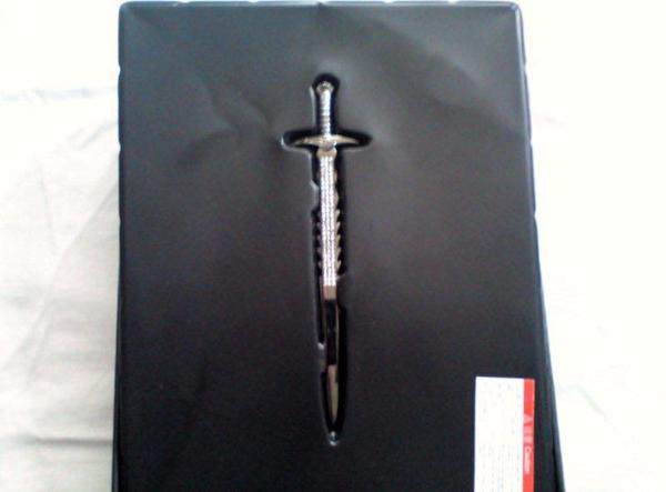 This is the replica sword which is actually an envelope opener :)