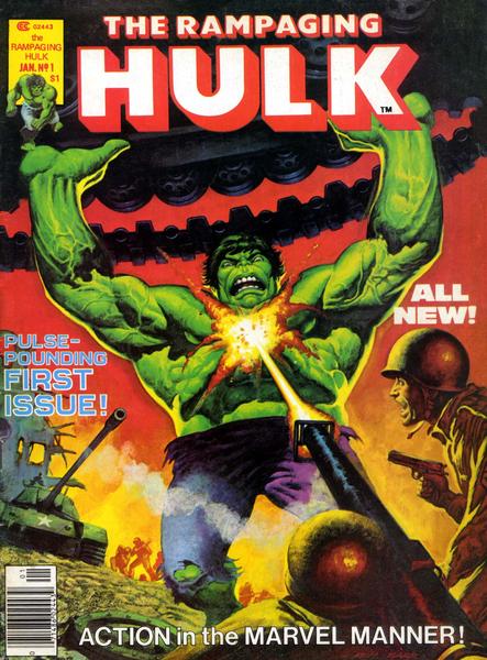 Rampaging Hulk Magazine#1